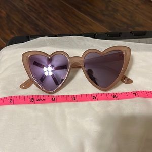 Pink and Purple Heart glasses